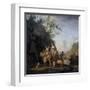 Ferry Boat-Adriaen van de Velde-Framed Art Print