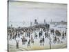 Ferry Boats, 1960-Laurence Stephen Lowry-Stretched Canvas