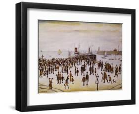 Ferry Boats-Laurence Stephen Lowry-Framed Art Print