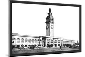 Ferry Building, San Francisco-William Henry Jackson-Mounted Art Print