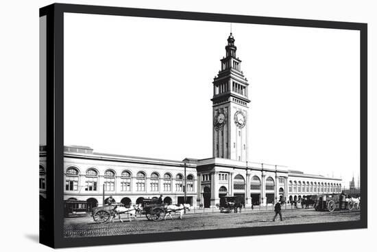 Ferry Building, San Francisco-William Henry Jackson-Stretched Canvas