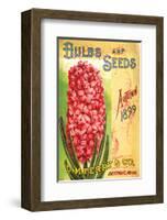 Ferry & Co. Seeds Detroit MI-null-Framed Art Print