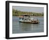 Ferry Crossing the Tiracol River, Goa, India-R H Productions-Framed Photographic Print