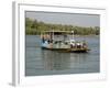 Ferry Crossing the Tiracol River, Goa, India-R H Productions-Framed Photographic Print