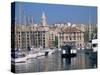 Ferry Crossing Vieux Port, Marseille, Bouches-Du-Rhone, Provence, France-Roy Rainford-Stretched Canvas