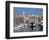 Ferry Crossing Vieux Port, Marseille, Bouches-Du-Rhone, Provence, France-Roy Rainford-Framed Photographic Print