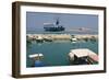 Ferry Departing from the Harbour of Poros, Kefalonia, Greece-Peter Thompson-Framed Photographic Print