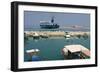 Ferry Departing from the Harbour of Poros, Kefalonia, Greece-Peter Thompson-Framed Photographic Print