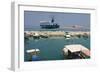 Ferry Departing from the Harbour of Poros, Kefalonia, Greece-Peter Thompson-Framed Photographic Print