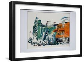 Ferry Dry Dock-Anthony Butera-Framed Giclee Print