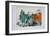 Ferry Dry Dock-Anthony Butera-Framed Giclee Print