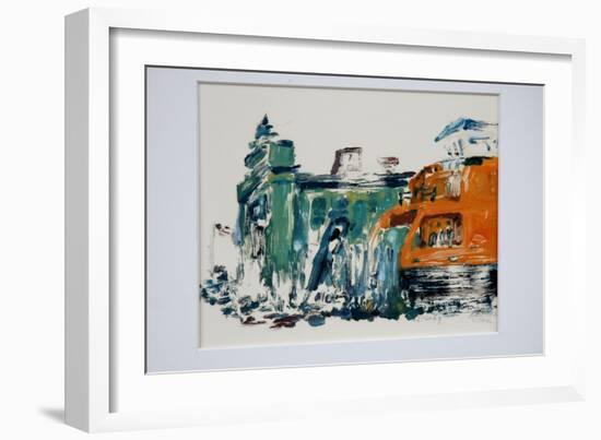 Ferry Dry Dock-Anthony Butera-Framed Giclee Print