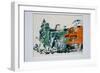 Ferry Dry Dock-Anthony Butera-Framed Giclee Print