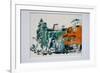 Ferry Dry Dock-Anthony Butera-Framed Giclee Print