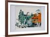 Ferry Dry Dock-Anthony Butera-Framed Giclee Print