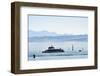 Ferry, Friedrichshafen, Lake of Constance, Baden-Wurttemberg, Germany-Ernst Wrba-Framed Photographic Print