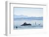 Ferry, Friedrichshafen, Lake of Constance, Baden-Wurttemberg, Germany-Ernst Wrba-Framed Photographic Print