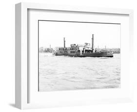 Ferry 'Gordon' on the Thames, London, C1905-null-Framed Photographic Print