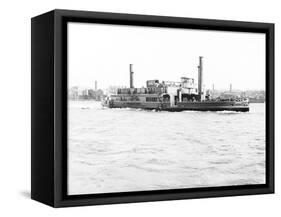 Ferry 'Gordon' on the Thames, London, C1905-null-Framed Stretched Canvas