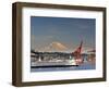 Ferry Leaving Seattle, Seattle, Washington, USA-Richard Duval-Framed Photographic Print