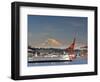 Ferry Leaving Seattle, Seattle, Washington, USA-Richard Duval-Framed Photographic Print