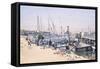 Ferry, Luxor-Richard Foster-Framed Stretched Canvas