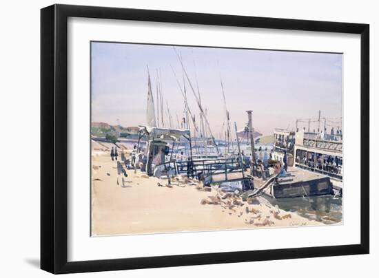 Ferry, Luxor-Richard Foster-Framed Giclee Print