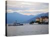 Ferry on Lake Como, Bellagio, Lake Como, Lombardy, Italian Lakes, Italy, Europe-Frank Fell-Stretched Canvas