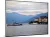 Ferry on Lake Como, Bellagio, Lake Como, Lombardy, Italian Lakes, Italy, Europe-Frank Fell-Mounted Photographic Print