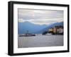 Ferry on Lake Como, Bellagio, Lake Como, Lombardy, Italian Lakes, Italy, Europe-Frank Fell-Framed Photographic Print