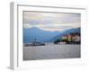 Ferry on Lake Como, Bellagio, Lake Como, Lombardy, Italian Lakes, Italy, Europe-Frank Fell-Framed Photographic Print