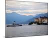 Ferry on Lake Como, Bellagio, Lake Como, Lombardy, Italian Lakes, Italy, Europe-Frank Fell-Mounted Photographic Print