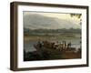 Ferry on Sele-Jacob Philipp Hackert-Framed Giclee Print