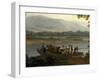 Ferry on Sele-Jacob Philipp Hackert-Framed Giclee Print