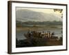 Ferry on Sele-Jacob Philipp Hackert-Framed Giclee Print