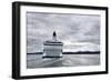 Ferry on the Sea-Felipe Rodríguez-Framed Photographic Print