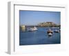 Ferry Passing Castle Cornet, St. Peter Port, Guernsey, Channel Islands, United Kingdom, Europe-Lightfoot Jeremy-Framed Photographic Print