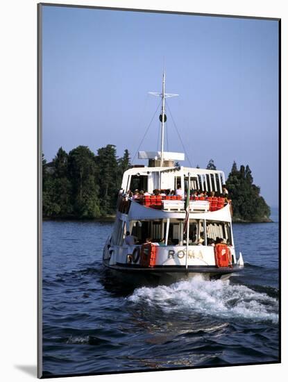 Ferry Roma, Lake Maggiore, Italy-Peter Thompson-Mounted Photographic Print