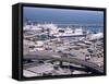 Ferry Terminal at Dover Harbour, Kent, England, United Kingdom-Ian Griffiths-Framed Stretched Canvas