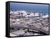 Ferry Terminal at Dover Harbour, Kent, England, United Kingdom-Ian Griffiths-Framed Stretched Canvas