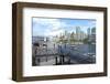 Ferry Terminal Vancouver BC-null-Framed Art Print