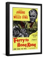 Ferry to Hong Kong-null-Framed Art Print