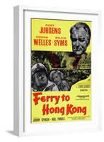 Ferry to Hong Kong-null-Framed Art Print