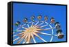 Ferry Wheel against Blue Sky-Sofiaworld-Framed Stretched Canvas