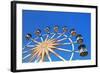 Ferry Wheel against Blue Sky-Sofiaworld-Framed Photographic Print