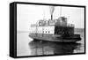 Ferry Wollochet on Puget Sound-Marvin Boland-Framed Stretched Canvas