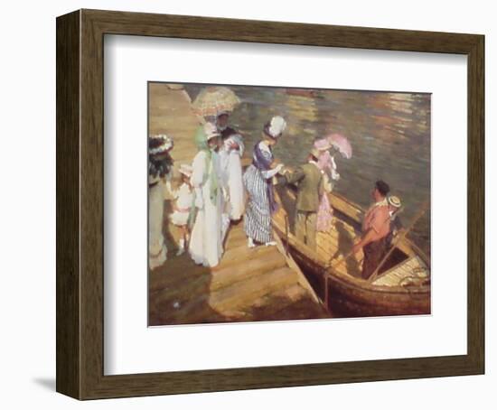 Ferry-Emanuel Phillips Fox-Framed Art Print