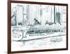 Ferryboats II-Melissa Wang-Framed Art Print
