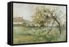 Ferryhouse on the Ouse, Hollywell, Hants, 1893-T. Hodgson Liddell-Framed Stretched Canvas