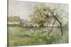 Ferryhouse on the Ouse, Hollywell, Hants, 1893-T. Hodgson Liddell-Stretched Canvas